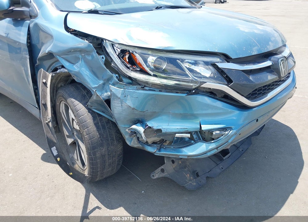 2016 HONDA CR-V TOURING VIN: 5J6RM4H93GL095789