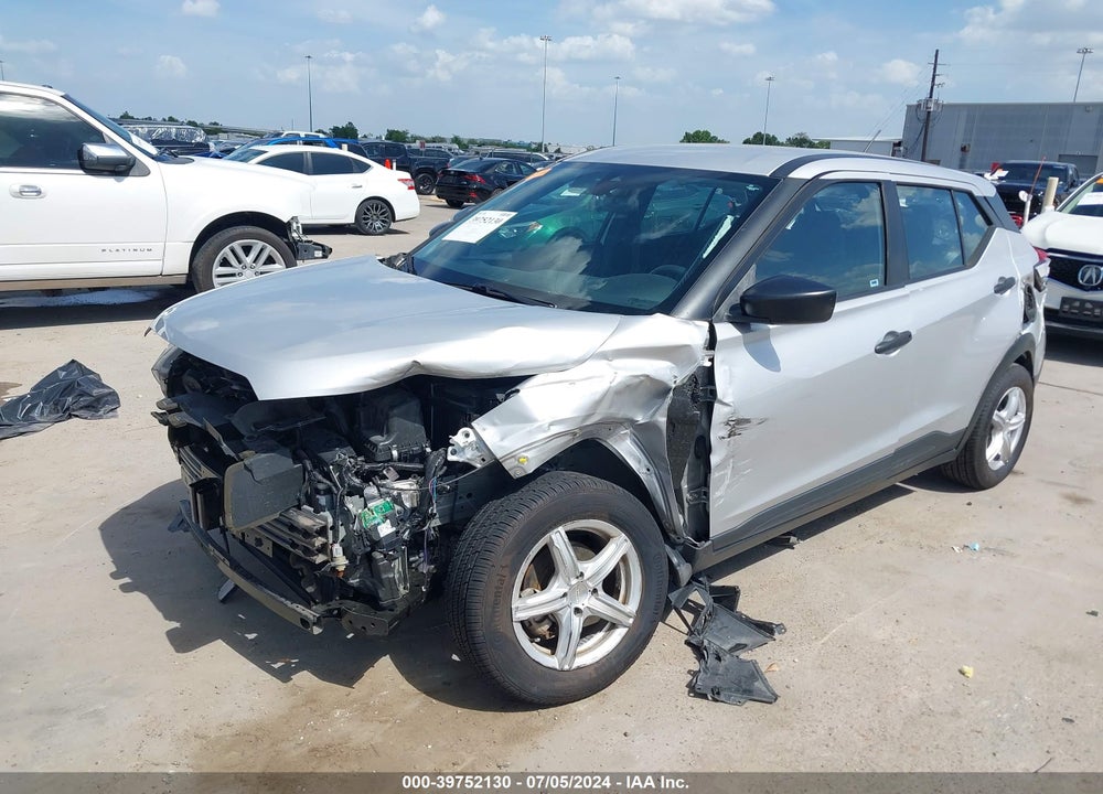 2020 NISSAN KICKS S XTRONIC CVT VIN: 3N1CP5BV7LL500844