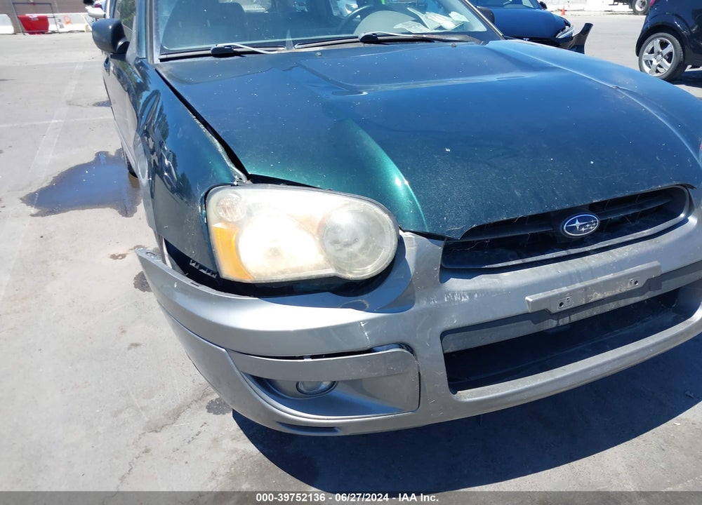 2004 SUBARU IMPREZA OUTBACK SPORT VIN: JF1GG68514H806150