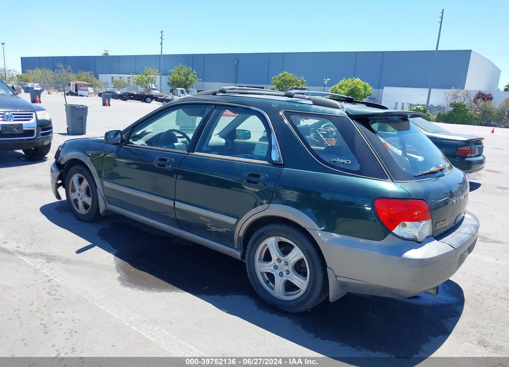 2004 SUBARU IMPREZA OUTBACK SPORT VIN: JF1GG68514H806150