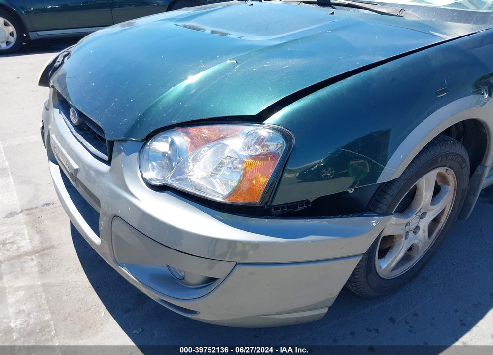 2004 SUBARU IMPREZA OUTBACK SPORT VIN: JF1GG68514H806150