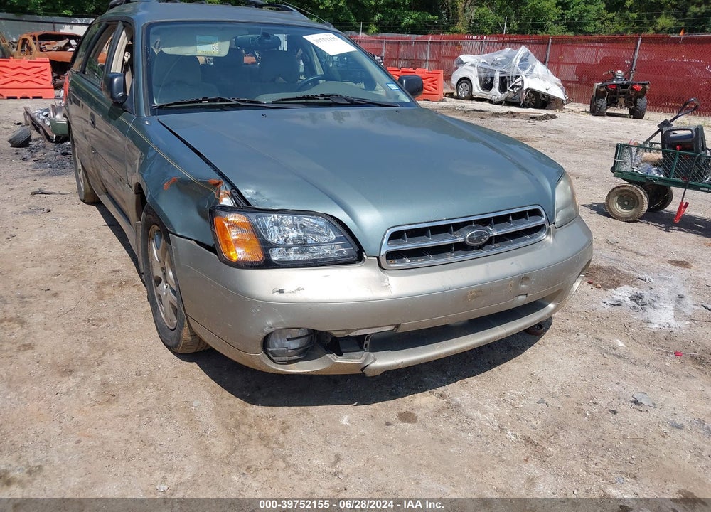 2001 SUBARU OUTBACK VIN: 4S3BH665717614382