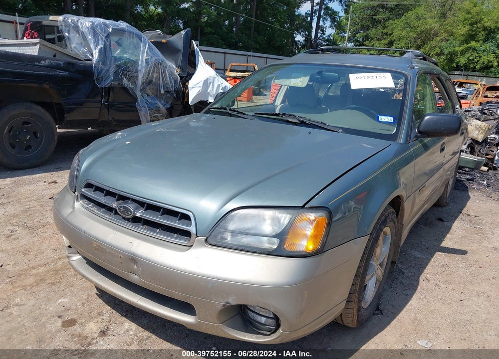 2001 SUBARU OUTBACK VIN: 4S3BH665717614382