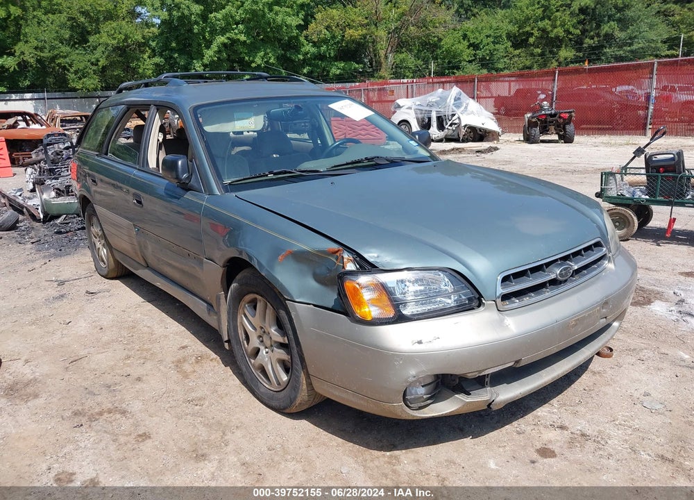 2001 SUBARU OUTBACK VIN: 4S3BH665717614382