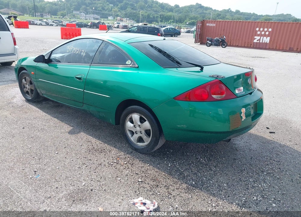 2002 MERCURY COUGAR V6 VIN: 1ZWFT61L425614738