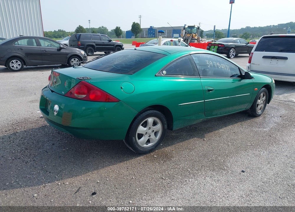 2002 MERCURY COUGAR V6 VIN: 1ZWFT61L425614738