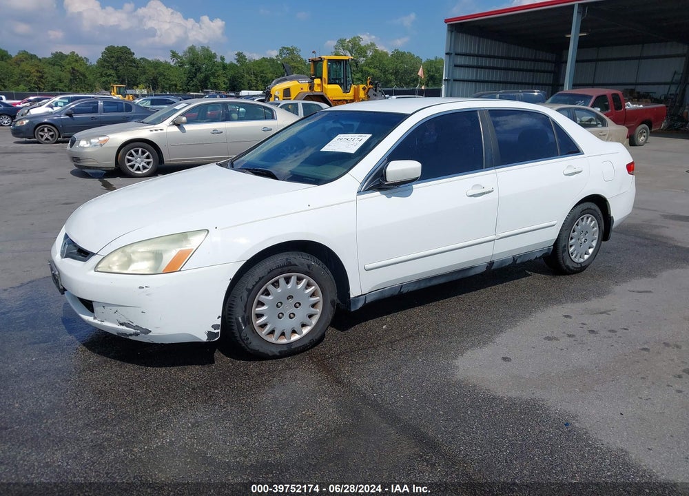 2004 HONDA ACCORD 2.4 LX VIN: 1HGCM56394A013962