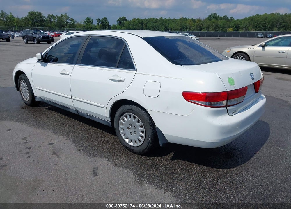 2004 HONDA ACCORD 2.4 LX VIN: 1HGCM56394A013962