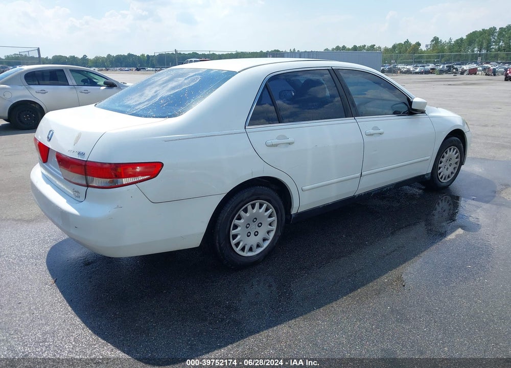 2004 HONDA ACCORD 2.4 LX VIN: 1HGCM56394A013962