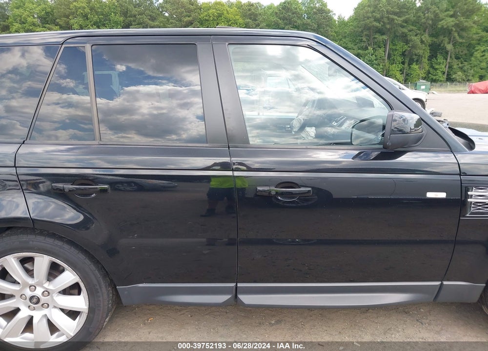 2013 LAND ROVER RANGE ROVER SPORT HSE VIN: SALSK2D47DA776761