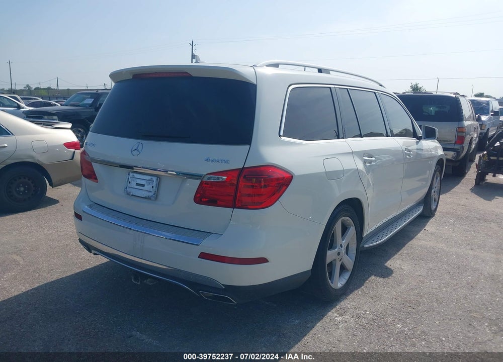 2013 MERCEDES-BENZ GL 450 4MATIC VIN: 4JGDF7CE3DA114523