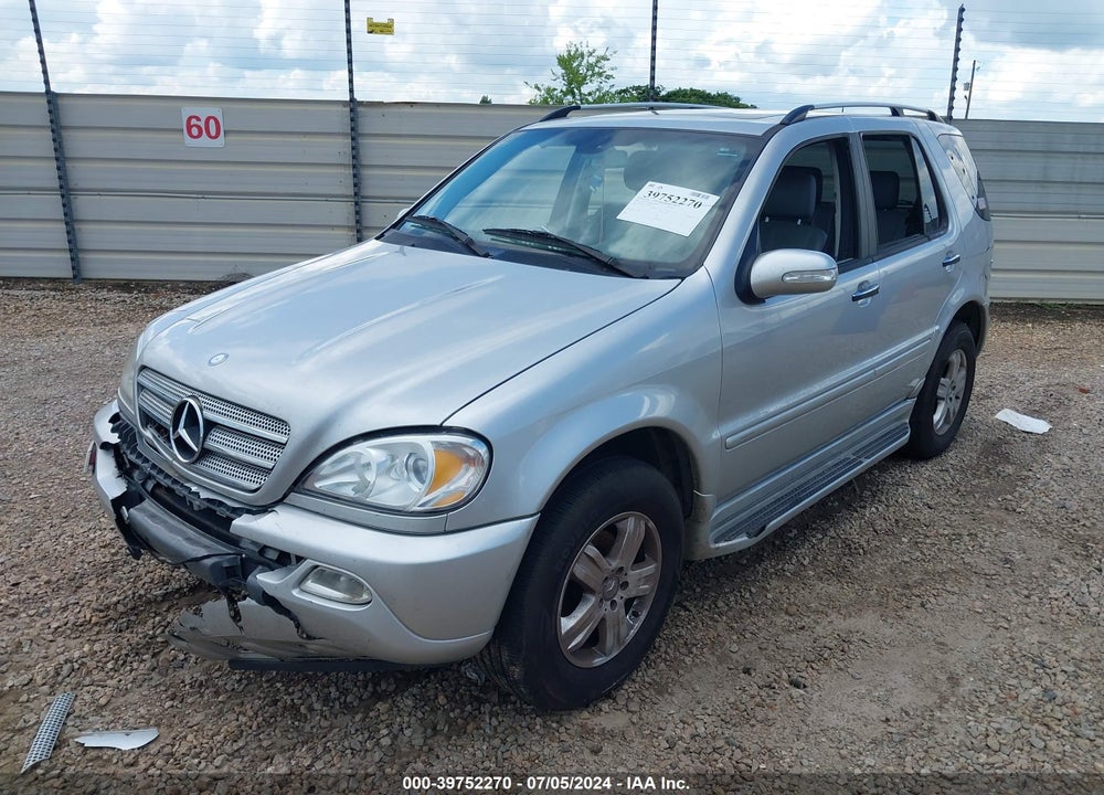2005 MERCEDES-BENZ ML 350 4MATIC VIN: 4JGAB57E25A540623