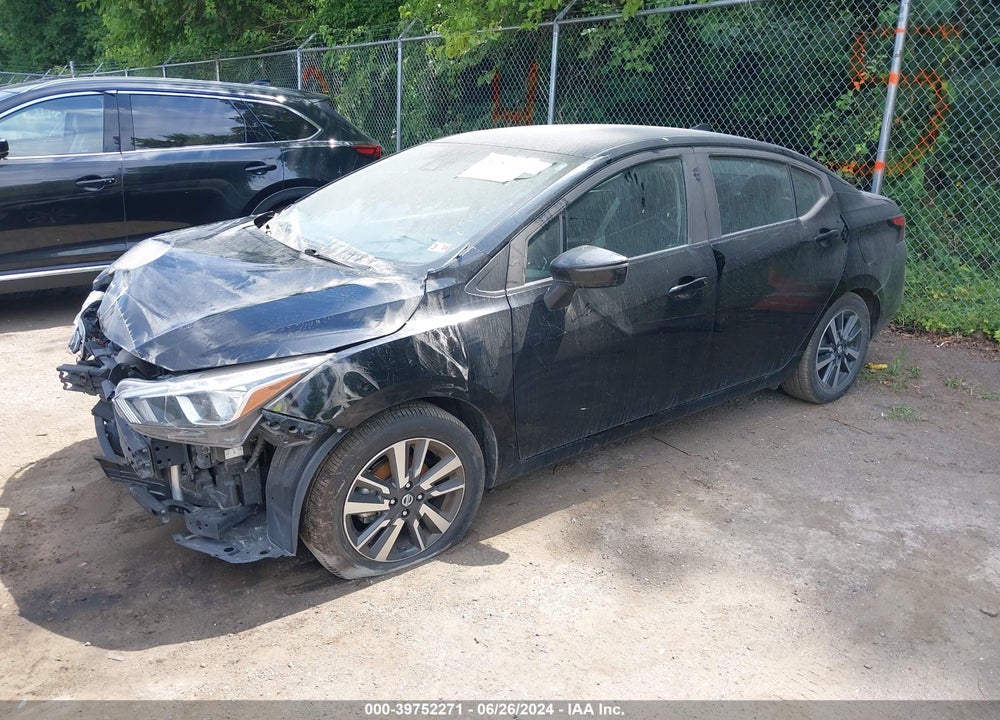 2021 NISSAN VERSA SV XTRONIC CVT VIN: 3N1CN8EV8ML852125