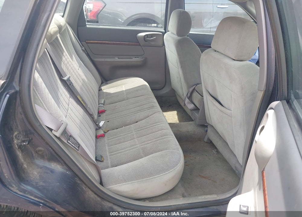 2001 CHEVROLET IMPALA VIN: 2G1WF52EX19231955