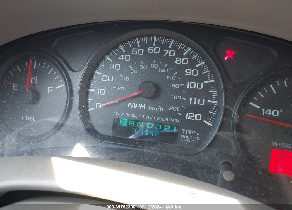 2001 CHEVROLET IMPALA VIN: 2G1WF52EX19231955