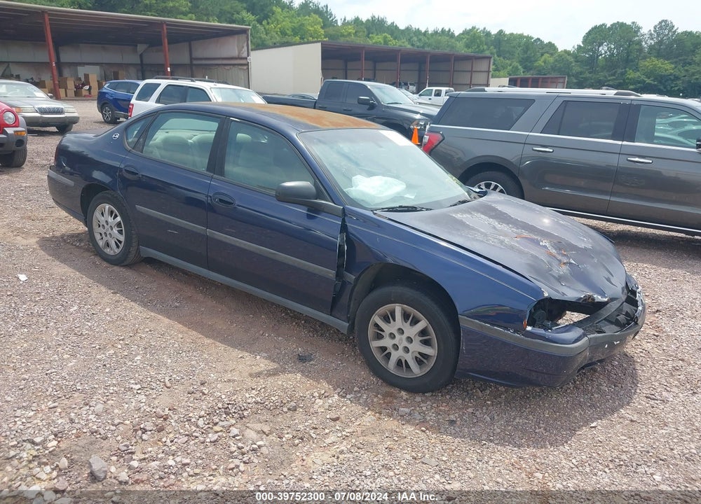 2001 CHEVROLET IMPALA VIN: 2G1WF52EX19231955