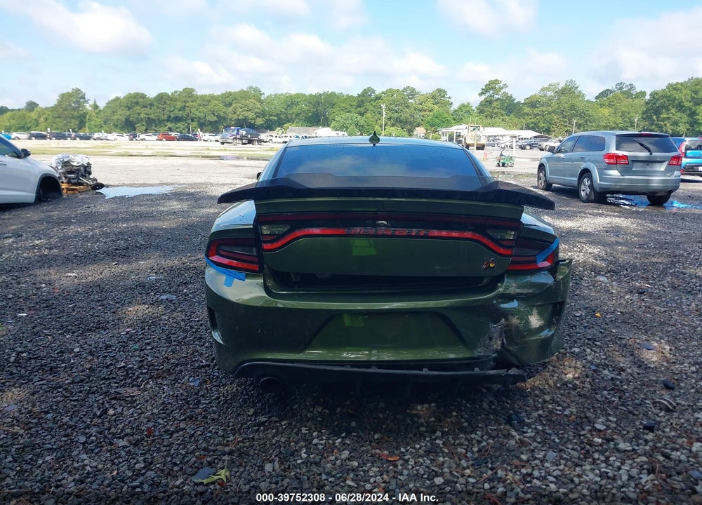 2019 DODGE CHARGER SCAT PACK RWD VIN: 2C3CDXGJ8KH535380
