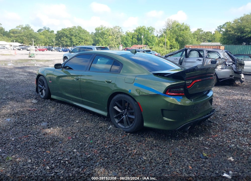 2019 DODGE CHARGER SCAT PACK RWD VIN: 2C3CDXGJ8KH535380