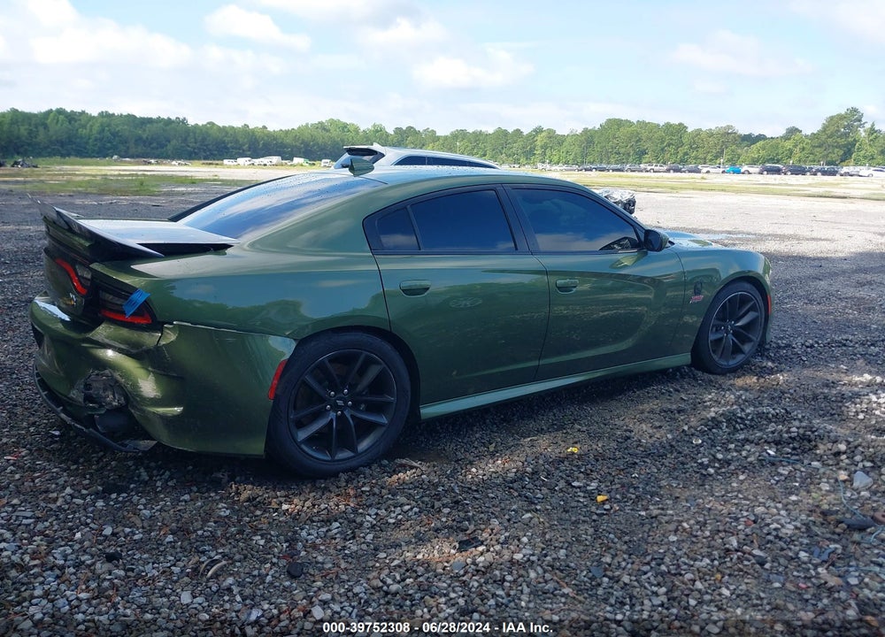 2019 DODGE CHARGER SCAT PACK RWD VIN: 2C3CDXGJ8KH535380