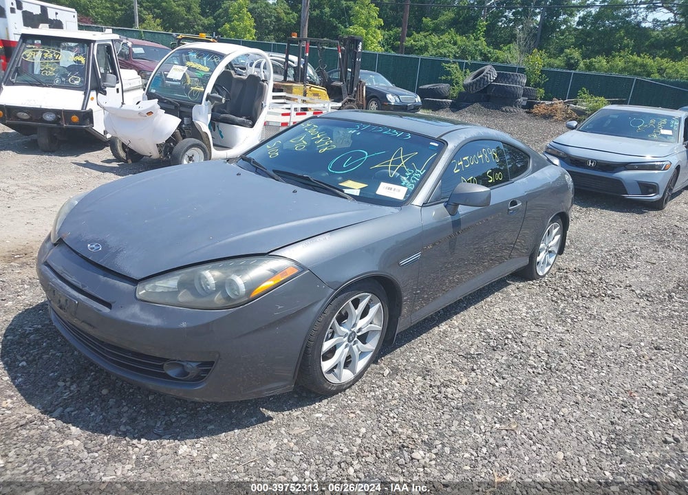 2007 HYUNDAI TIBURON GT/GT LIMITED/SE VIN: KMHHN66F87U248692