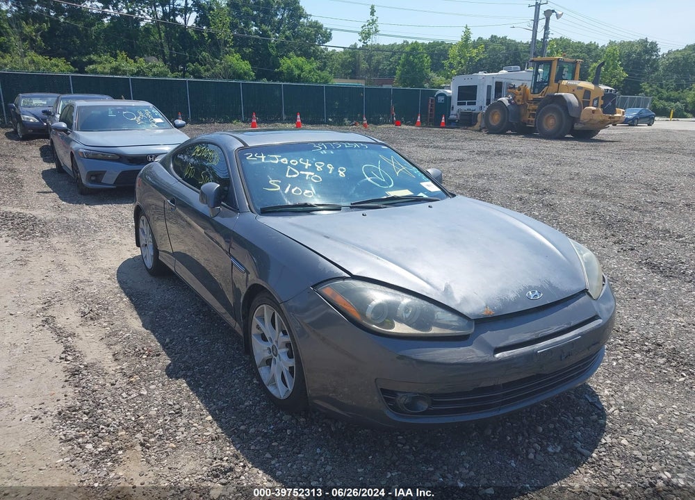 2007 HYUNDAI TIBURON GT/GT LIMITED/SE VIN: KMHHN66F87U248692