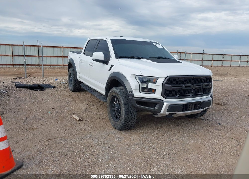 2017 FORD F-150 RAPTOR VIN: 1FTFW1RG4HFB32928