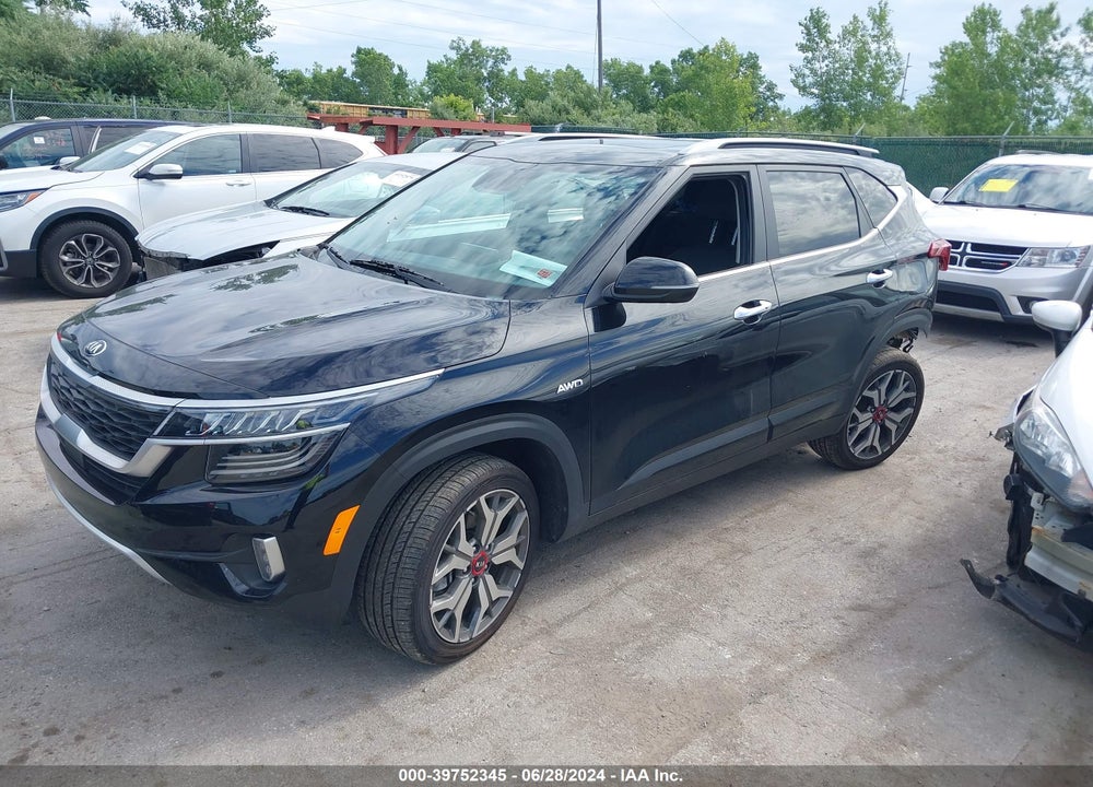 2021 KIA SELTOS SX TURBO VIN: KNDETCA22M7188015