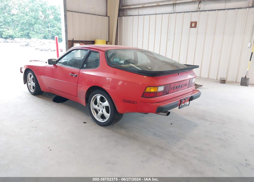 1983 PORSCHE 944 VIN: WP0AA094XDN456989