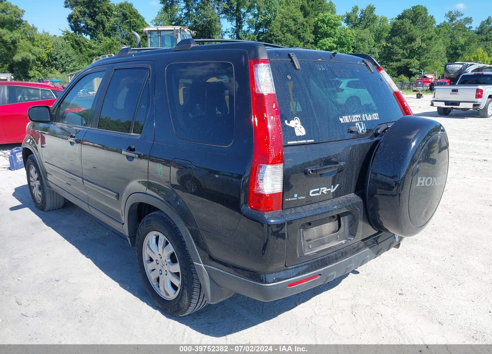 2006 HONDA CR-V SE VIN: SHSRD78926U426427