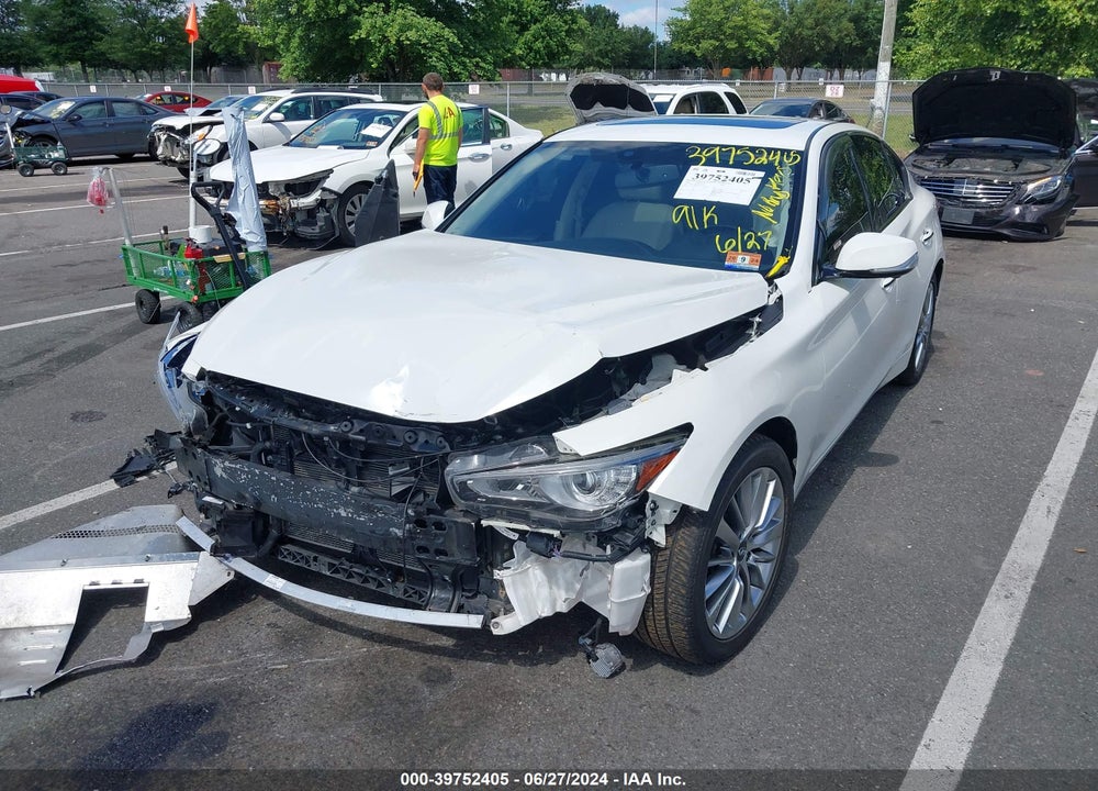 2018 INFINITI Q50 3.0T LUXE VIN: JN1EV7AR7JM610519