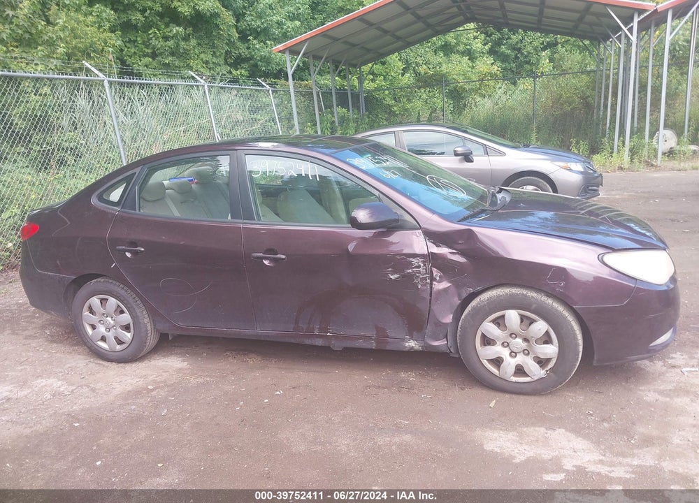 2007 HYUNDAI ELANTRA GLS/LIMITED/SE VIN: KMHDU46D47U110264