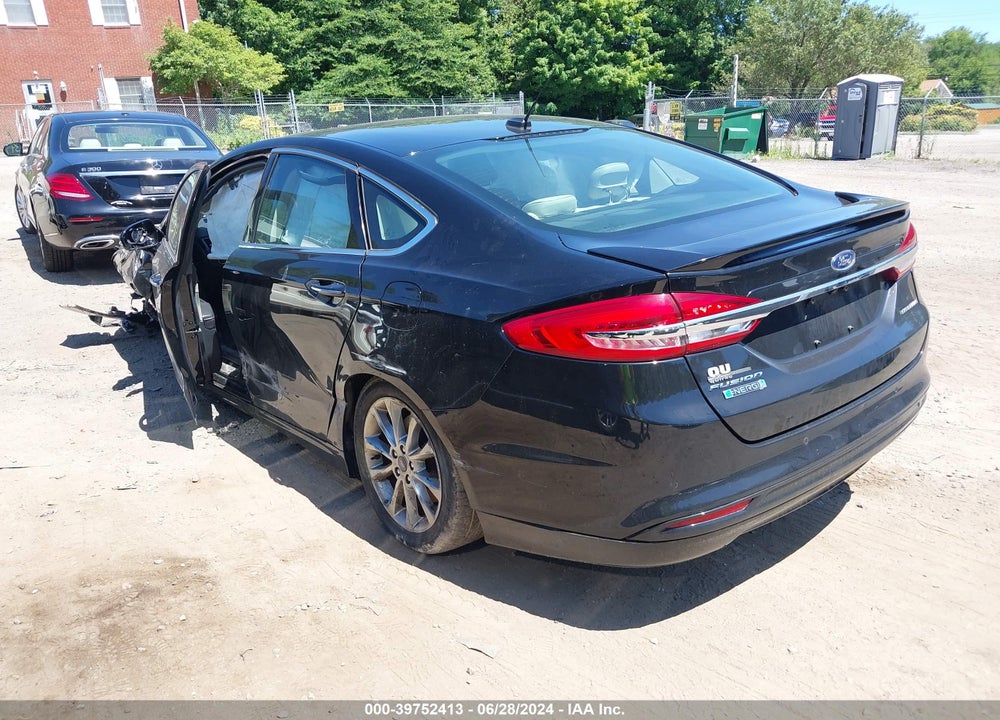 2017 FORD FUSION ENERGI TITANIUM VIN: 3FA6P0SU7HR153076