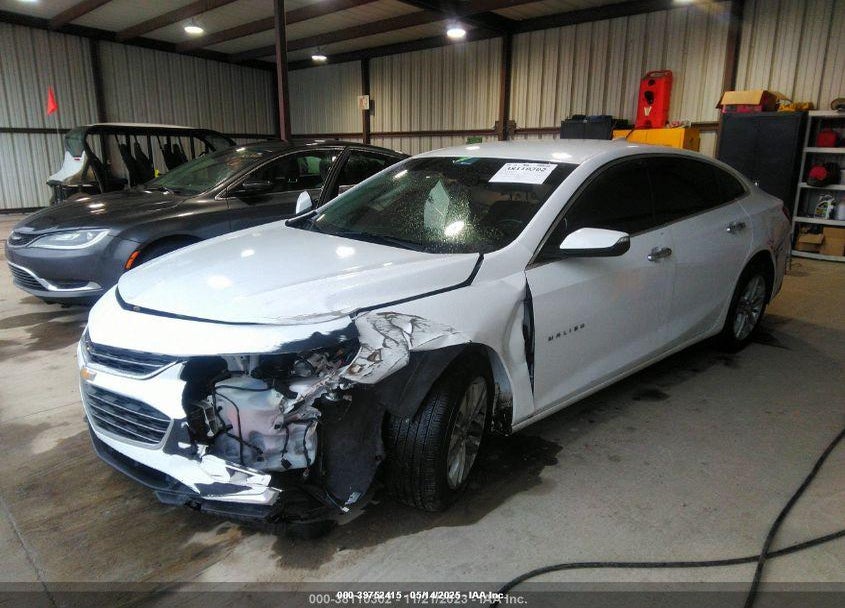 2018 CHEVROLET MALIBU LT VIN: 1G1ZD5ST2JF128926