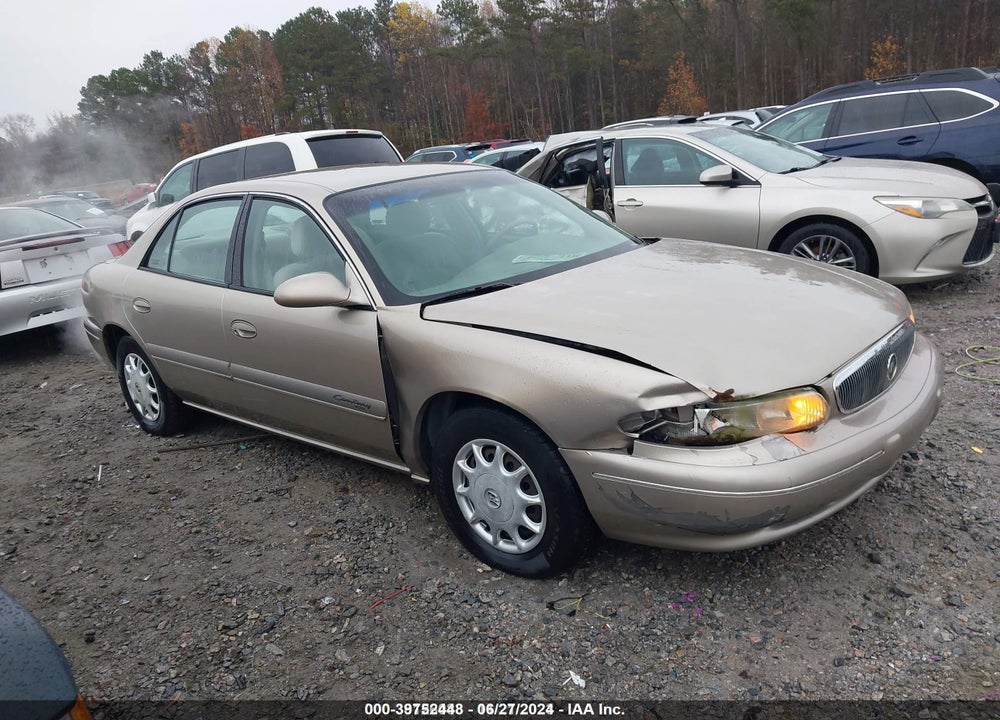 2002 BUICK CENTURY CUSTOM VIN: 2G4WS52J621244228
