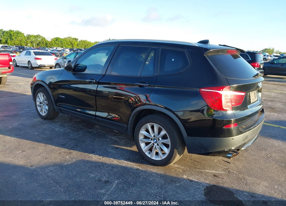 2013 BMW X3 XDRIVE28I VIN: 5UXWX9C50D0A09175