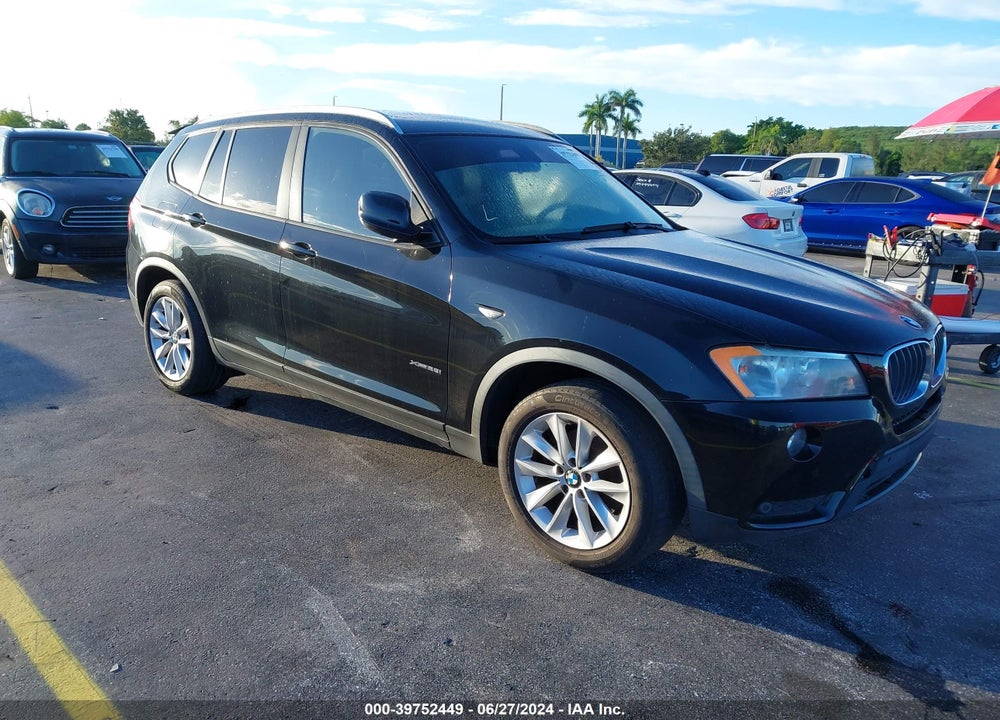 2013 BMW X3 XDRIVE28I VIN: 5UXWX9C50D0A09175