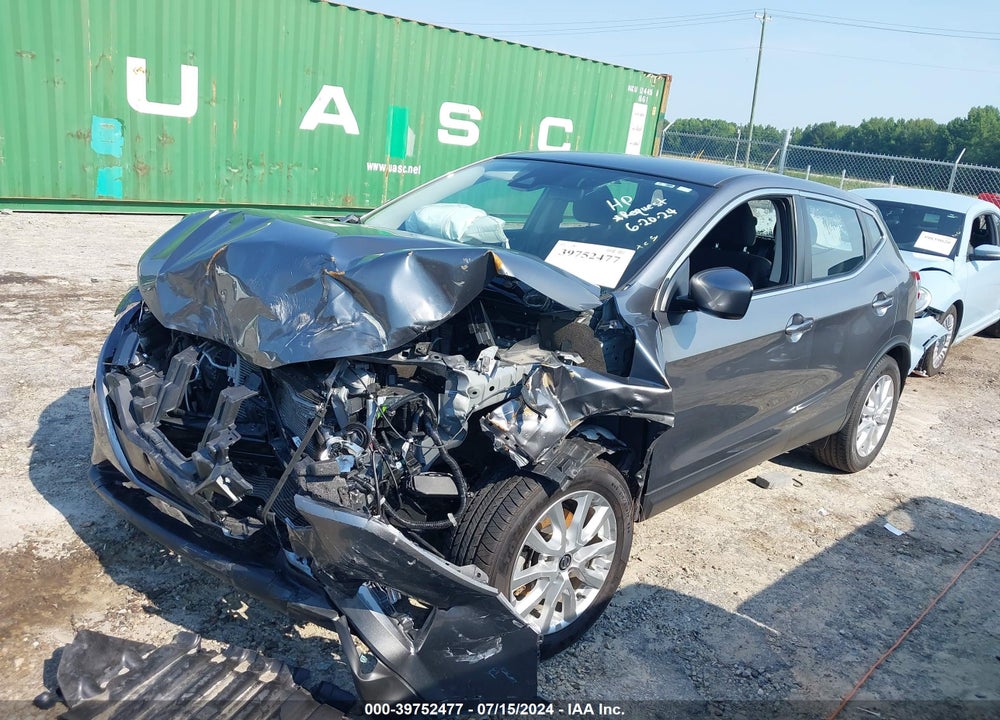 2022 NISSAN ROGUE SPORT S FWD XTRONIC CVT VIN: JN1BJ1AV9NW582791