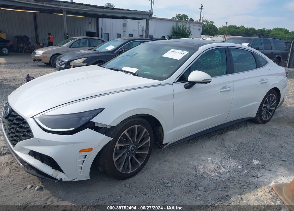 2021 HYUNDAI SONATA LIMITED VIN: 5NPEH4J22MH101667