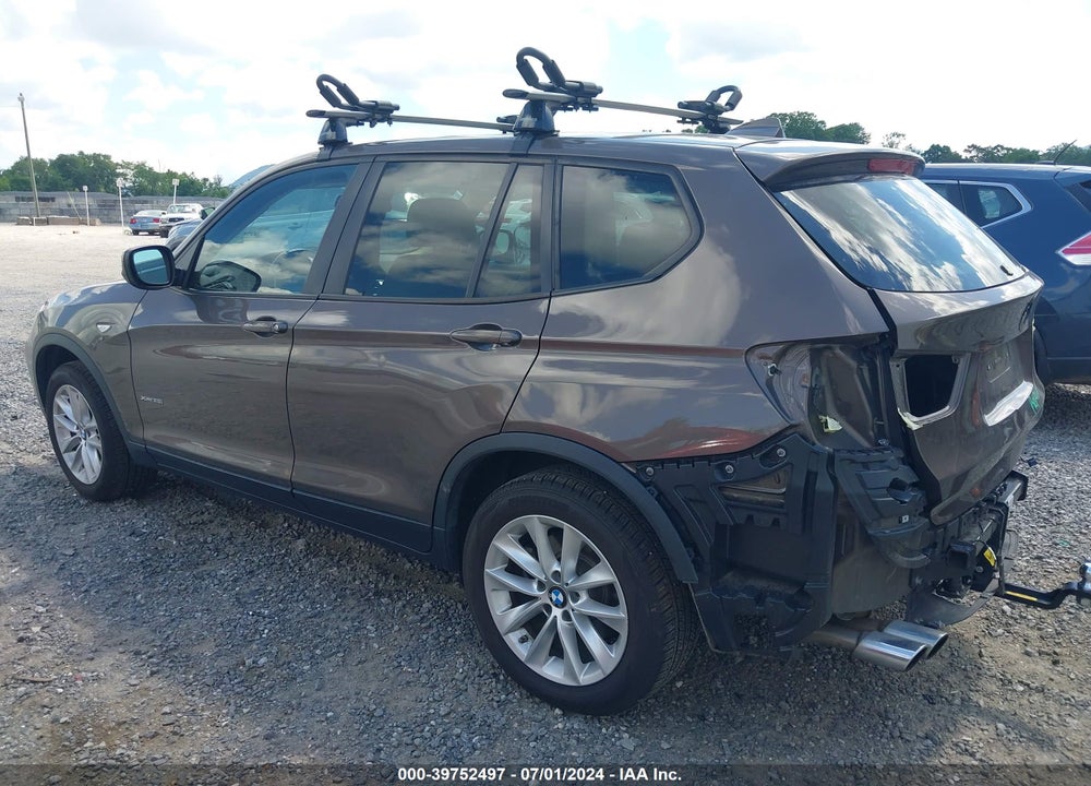 2014 BMW X3 XDRIVE28I VIN: 5UXWX9C51E0D15464