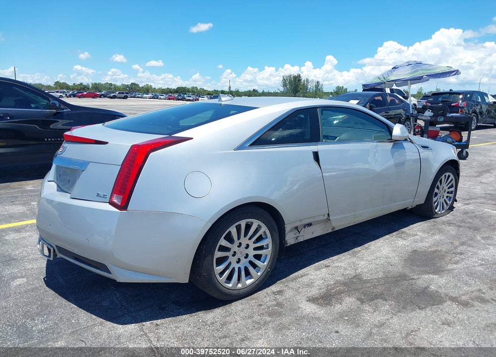 2014 CADILLAC CTS PERFORMANCE VIN: 1G6DG1E34E0191583