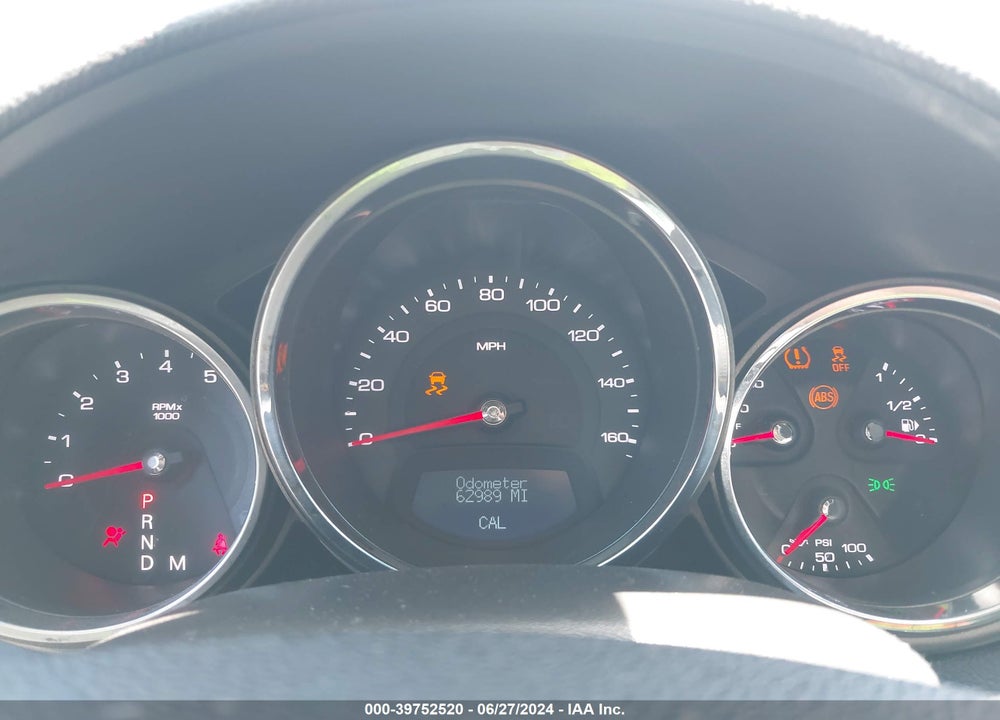 2014 CADILLAC CTS PERFORMANCE VIN: 1G6DG1E34E0191583