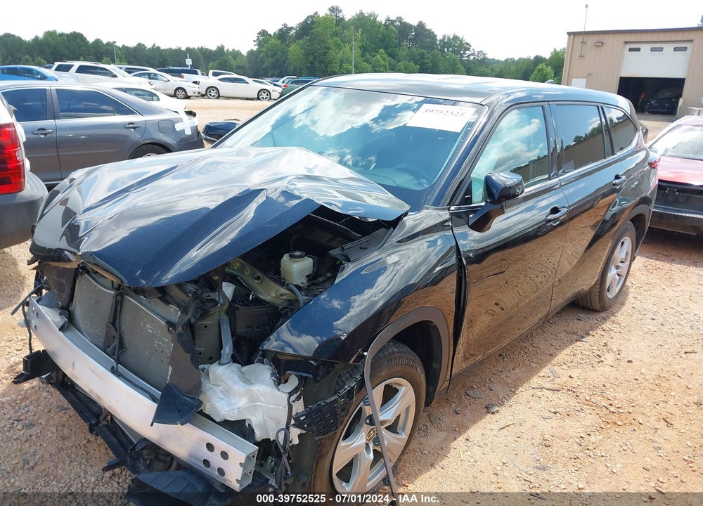 2022 TOYOTA HIGHLANDER L VIN: 5TDCZRAH5NS098443