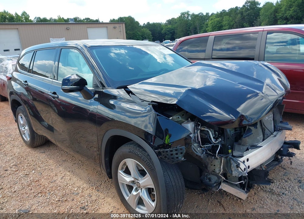 2022 TOYOTA HIGHLANDER L VIN: 5TDCZRAH5NS098443