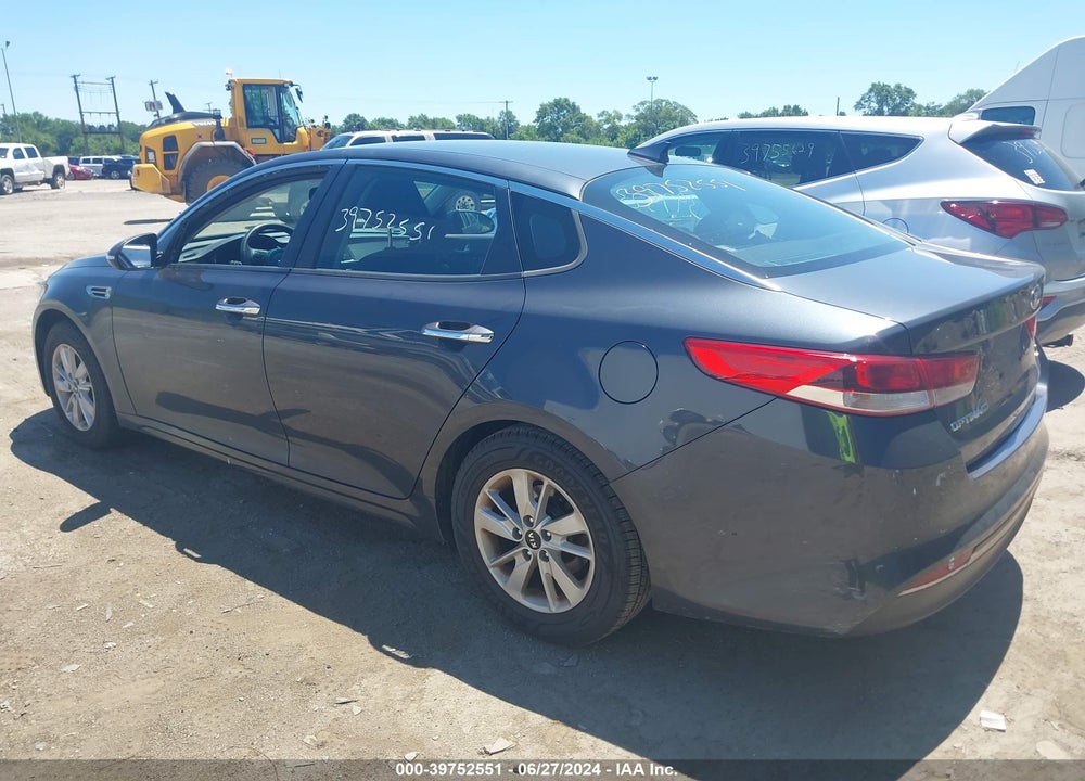2016 KIA OPTIMA LX VIN: KNAGT4L35G5107672