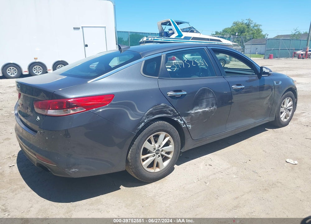 2016 KIA OPTIMA LX VIN: KNAGT4L35G5107672