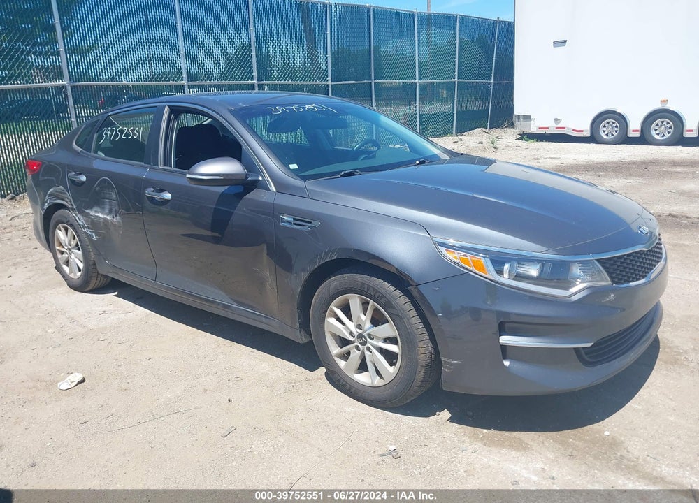 2016 KIA OPTIMA LX VIN: KNAGT4L35G5107672