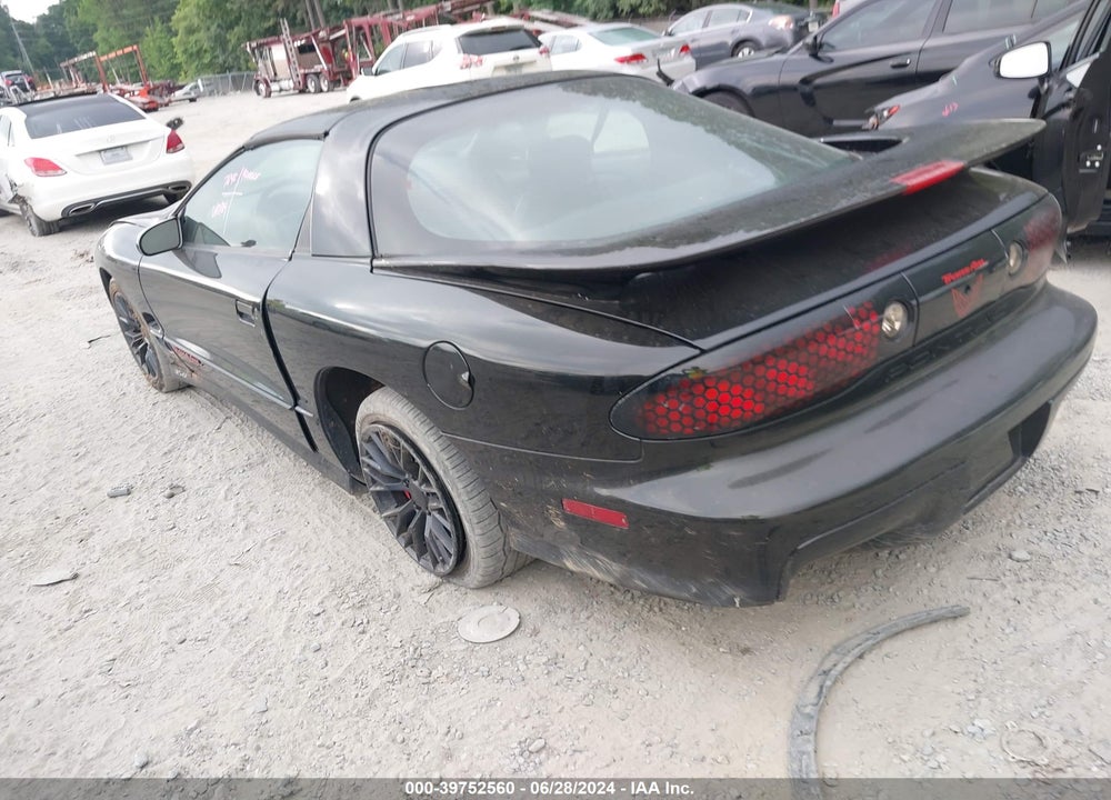 2001 PONTIAC FIREBIRD TRANS AM VIN: 2G2FV22GX12144080