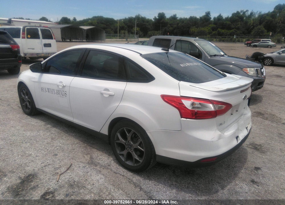 2014 FORD FOCUS SE VIN: 1FADP3F21EL337733