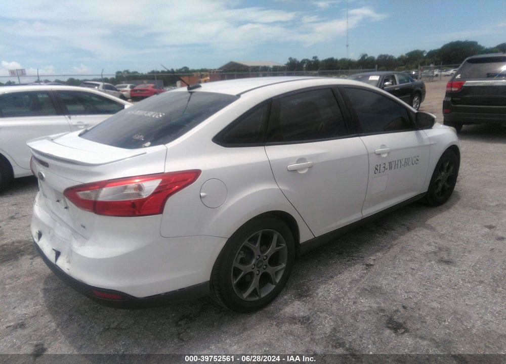 2014 FORD FOCUS SE VIN: 1FADP3F21EL337733