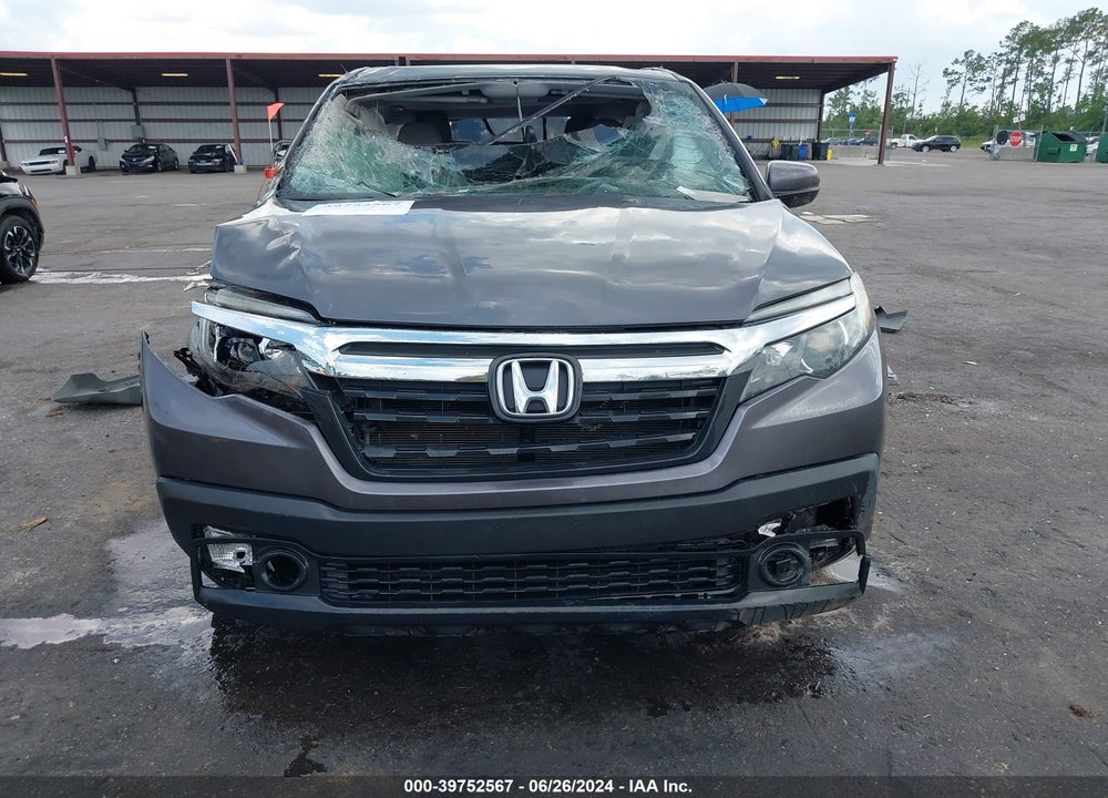 2019 HONDA RIDGELINE RTL-T VIN: 5FPYK2F61KB001979